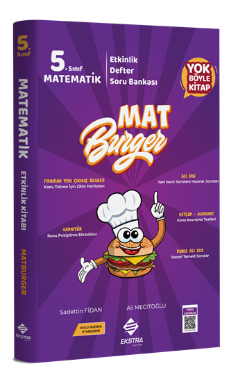 resm 2023 5. SINIF MATBURGER MATEMATİK DEFTER ETLİK SORU BANKASI