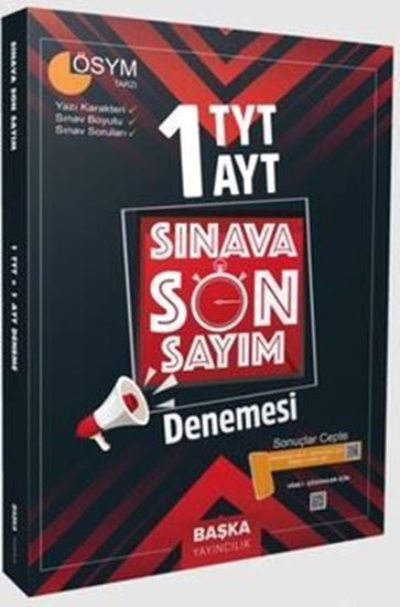 resm SINAVA SON SAYIM 1 TYT 1 AYT DENEMESİ