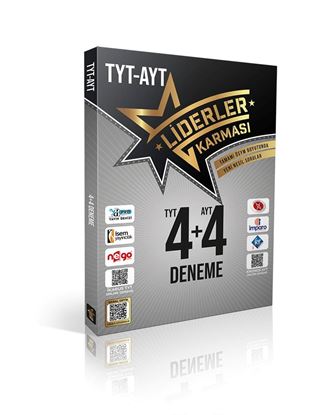 Resim LİDERLER KARMASI 4+4 TYT -AYT DENEME YENİ